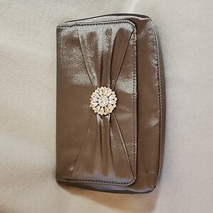 Charcoal Gray Evening Purse